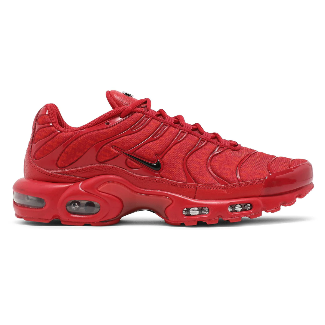 All red 'air max plus best sale