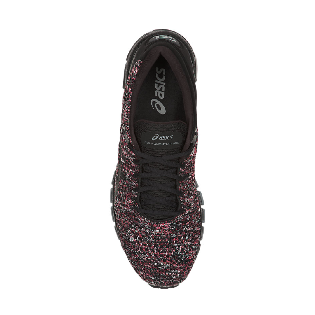 Mens Asics Gel Quantum 360 knit 2 Classic Red Stone Grey RaysLocker