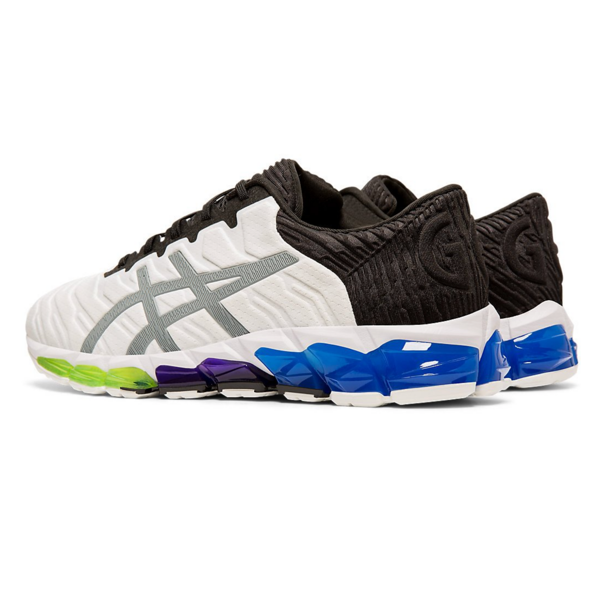 Asics sales blanche bleu