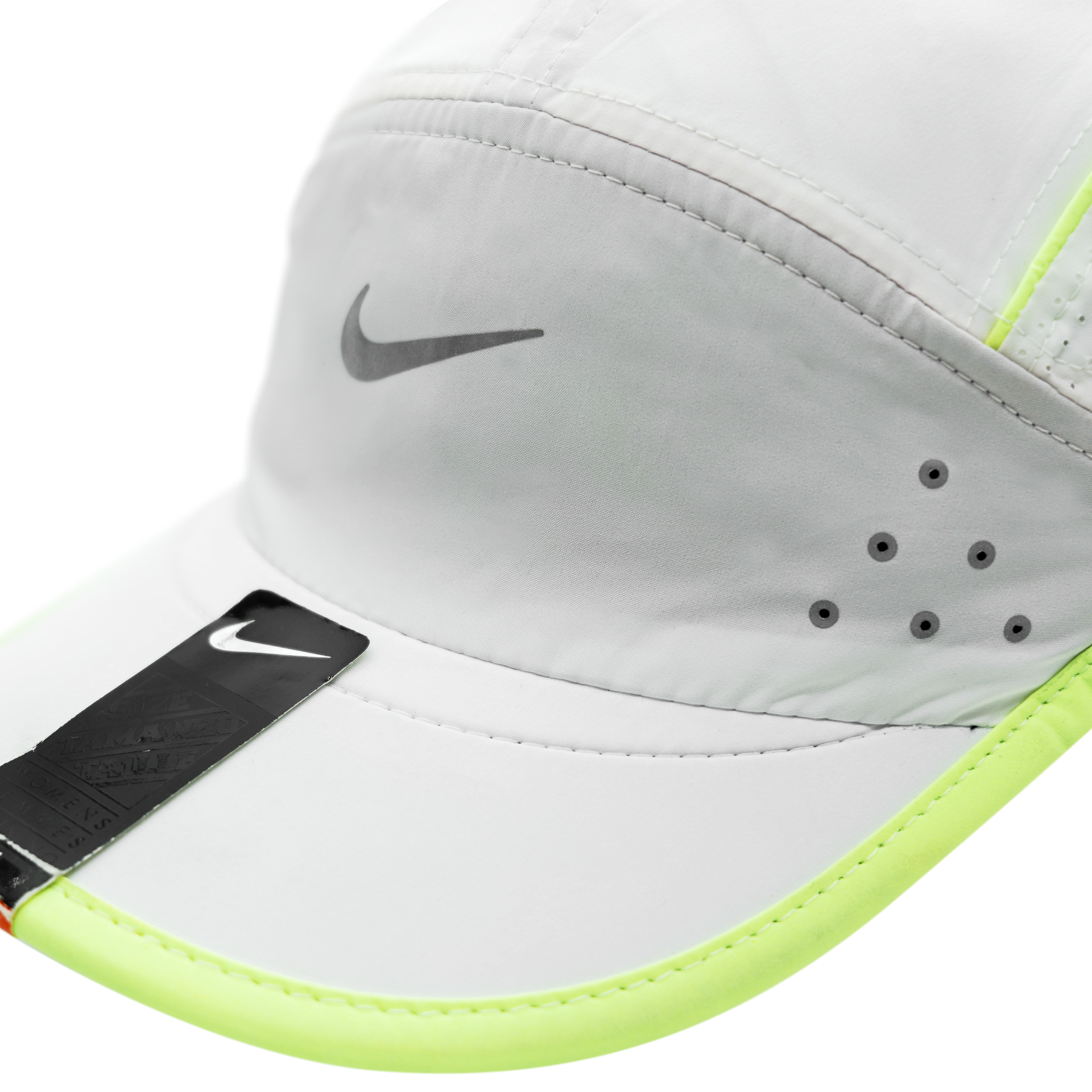 Womens Nike Day Break Dri-Fit Hat White/Lemon