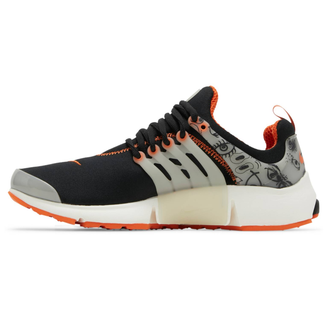 Nike presto shops fly black orange