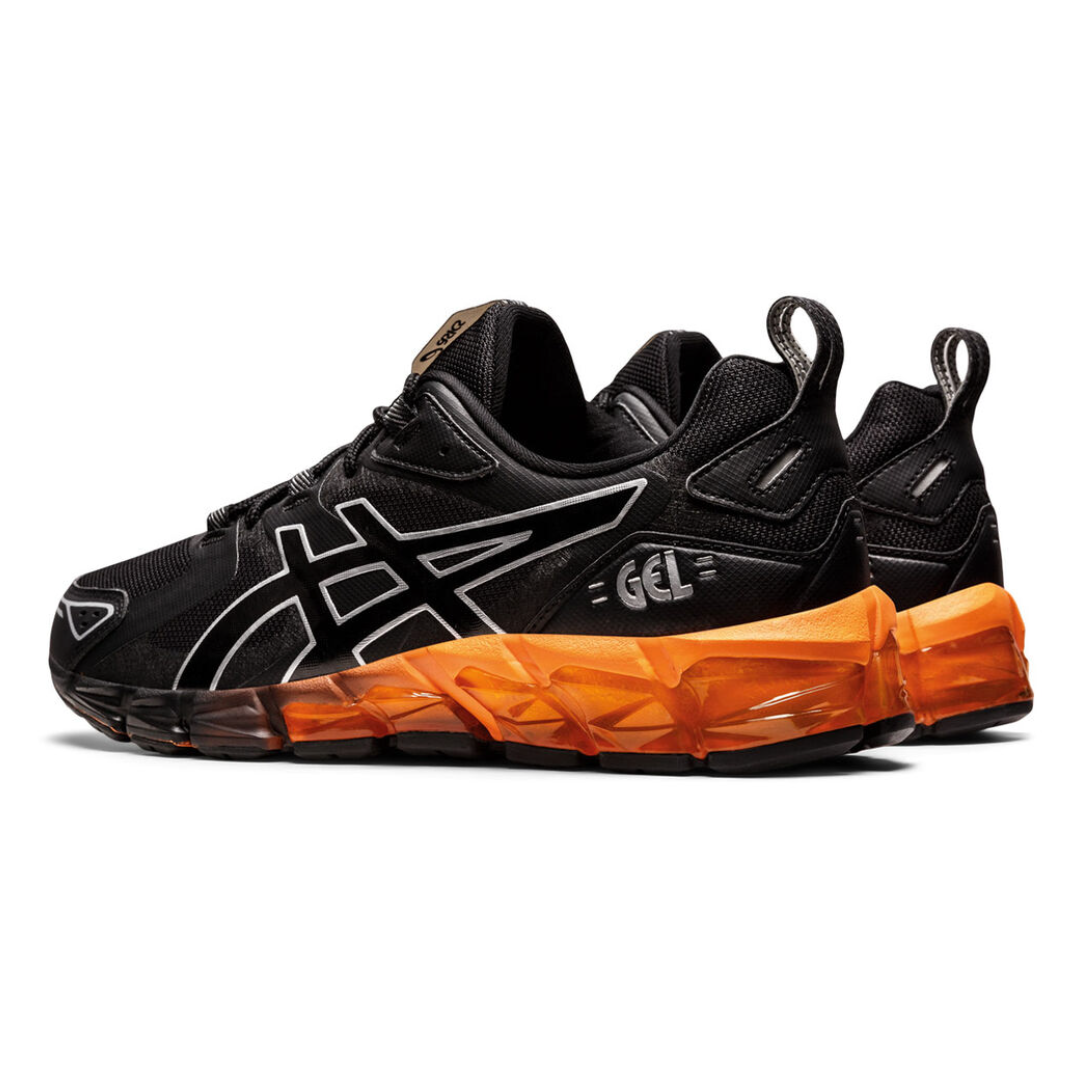 Mens Asics Gel Quantum 180 6 Black Orange RaysLocker